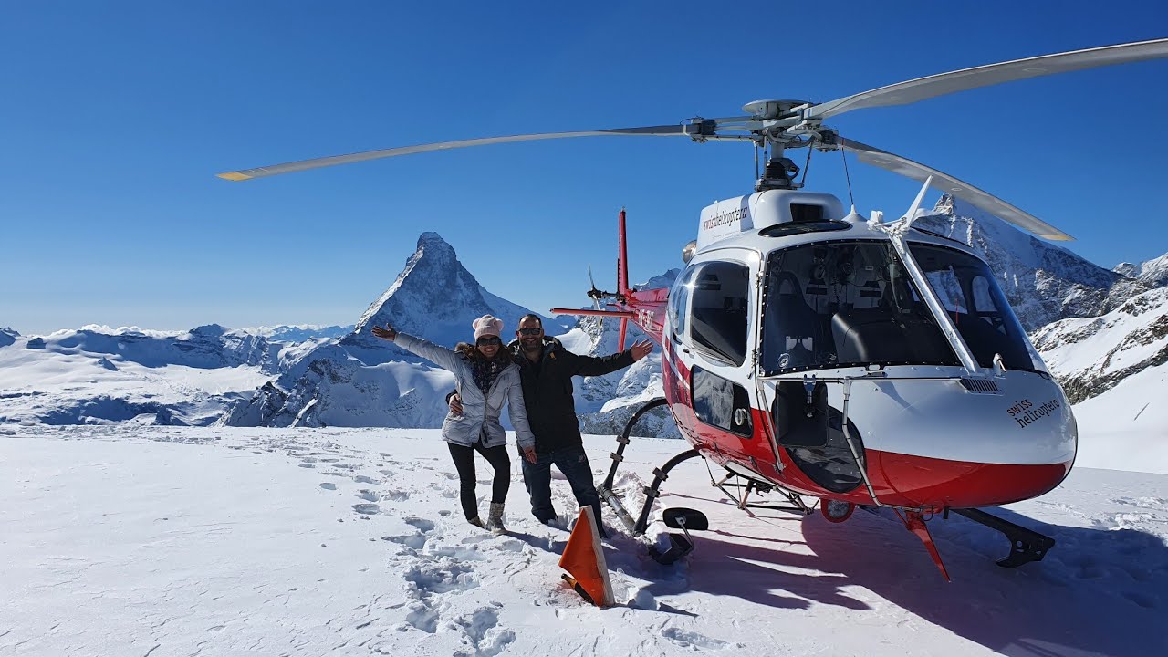 swiss alps helicopter tour