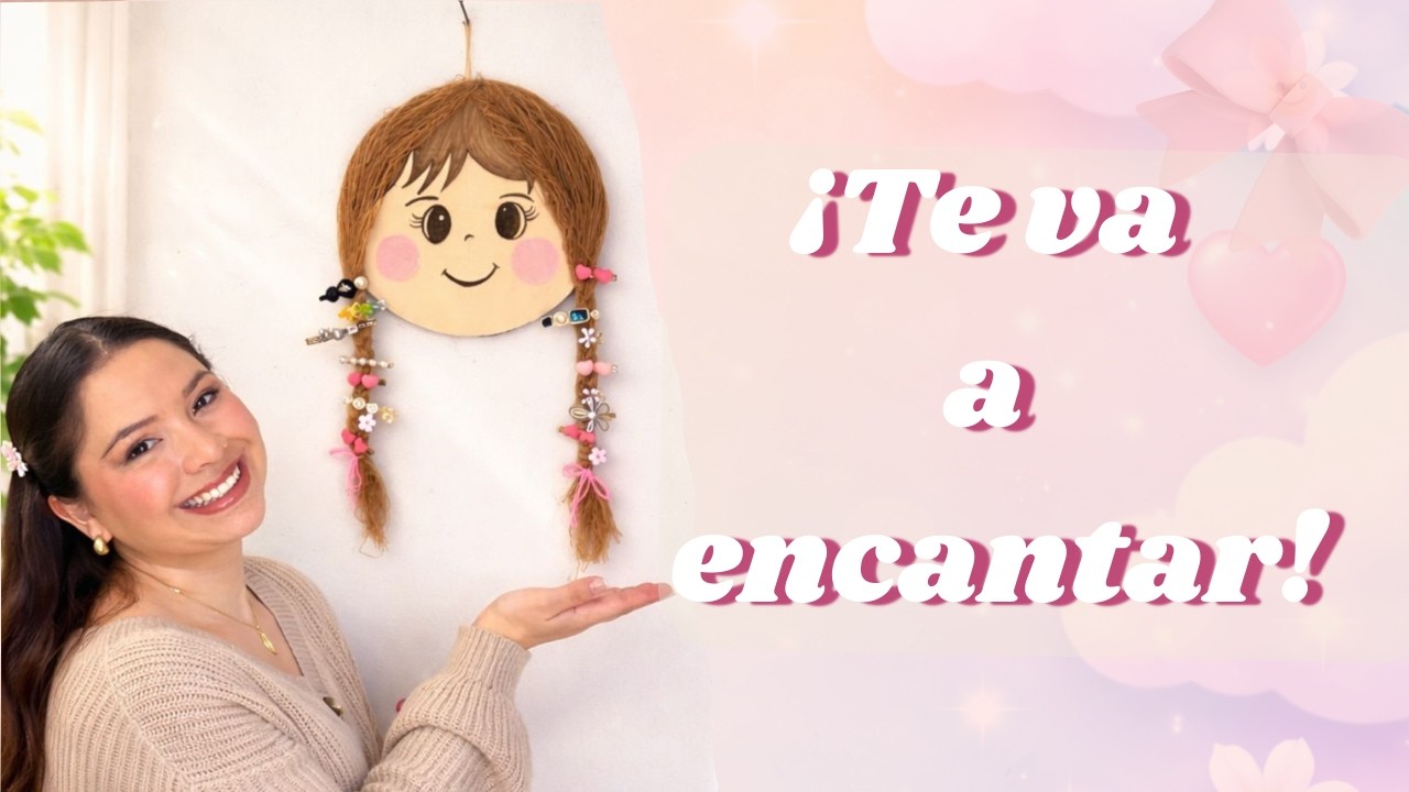 ¡No Más Moños Perdidos! 🎀 Organizador Hermoso con Cartón/ Organiza sin gastar.