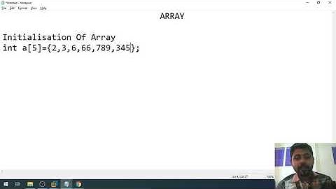 Lecture 1 Array  Malayalam for " EST 102 Programming in C:- KTU Kerala Syllabus"