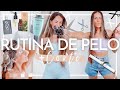 ✨💇🏽‍♀️ PELUQUERÍA EN CASA 🧖🏽‍♀️💕| Rutina de pelo + corte de pelo (aceites naturales, ducha, peinado)