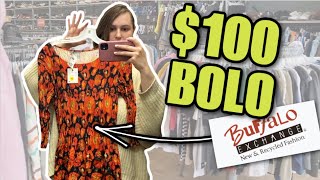 Exchanging My Trash For $100 BOLO Brands To Resell | What Does Buffalo Exchange Buy?