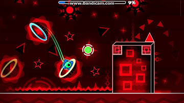 Geometry Dash - Space Cadet (3 coins) (Hard 4* level) By - Edge