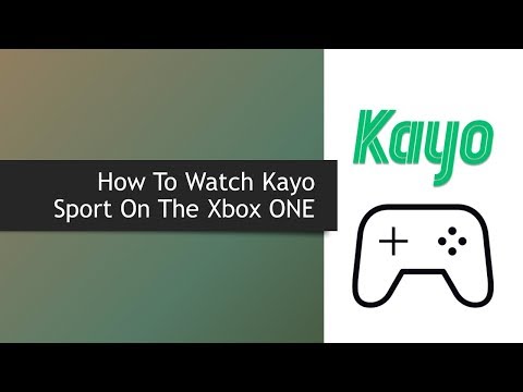 How To Watch Kayo Sport On The Xbox ONE