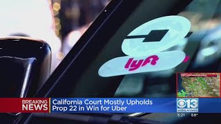 California court mostly upholds Prop 22 in win for Uber, Lyft