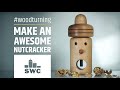 How to make a friendly nutcracker out of beech - Woodturning