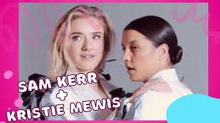 Sam Kerr and Kristie Mewis: a very in love couple!!