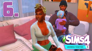 EP.6 |MOTHERHOOD IS HARD| Growing Together Single Mother| The Sims 4 LP