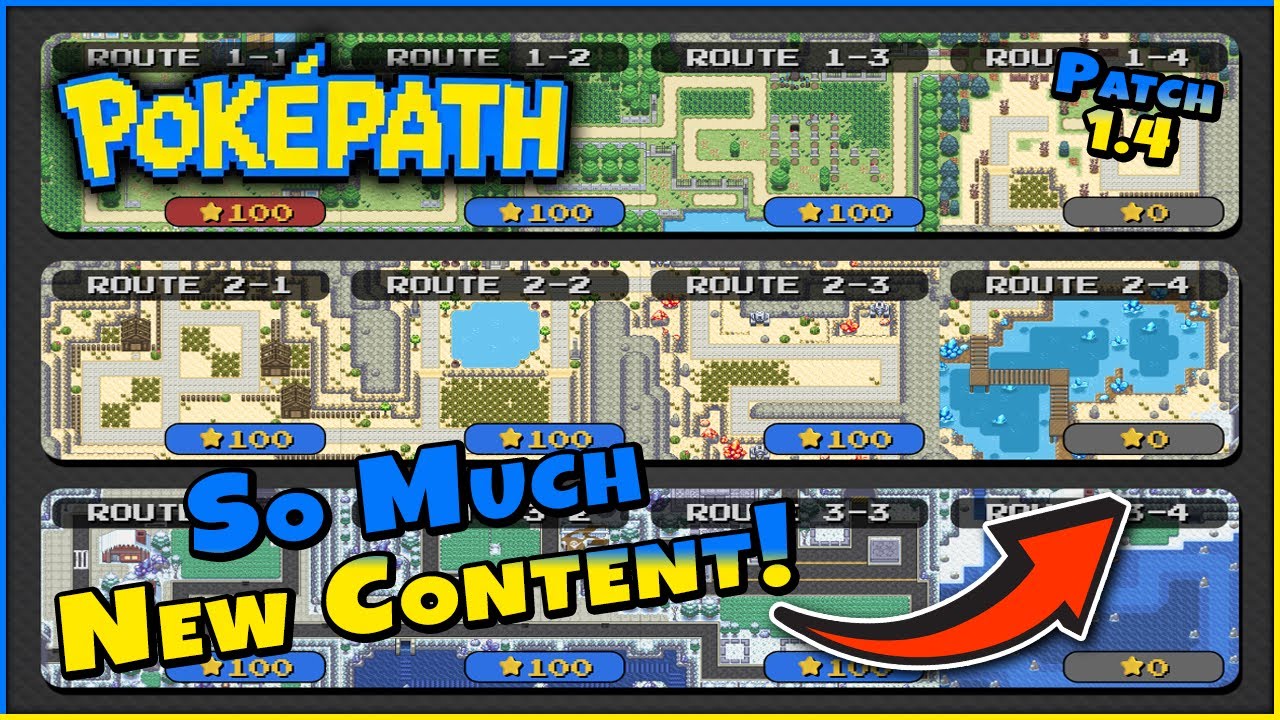 Pokepath *LARGEST UPDATE YET!!* ~ 3 NEW MAPS!! ~ PokePath TD Patch 1.4 - YouTube