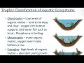 Lecture 09 limnology trophic classification of lakes and types of channels 