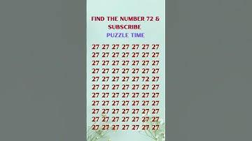 can you find 72 in 5 seconds? #wordpuzzlegame #game #mathematics #mindbendingquiz #puzzle