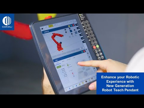 Comau’s New Generation Robot Teach Pendant (TPX)