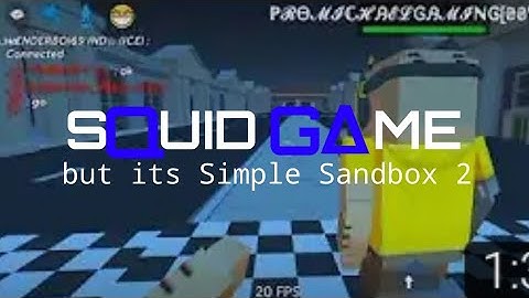 Squid game (red light/green light) but it