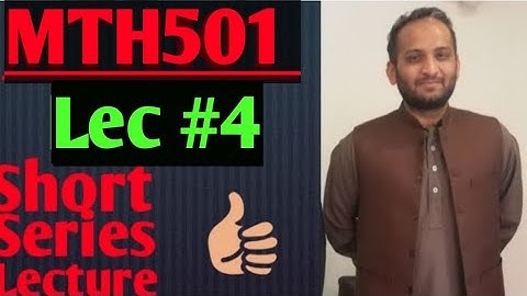MTH501:Linear algebra ||short series lecture ||lec#4||urdu hindi lecture||maths by Zahfran