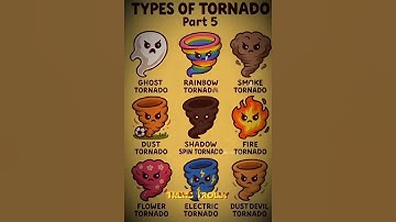Types Of Tornados 😱🌪 Part - 5 #trolledit #shorts #shortsfeed #mythicalcreatures #tornado