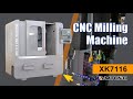 Wmtcnc new designedcnc milling machine xk7116 for metal working