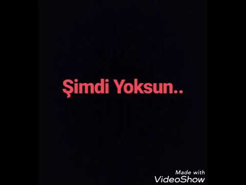 Şimdi Yoksun (Şiir)