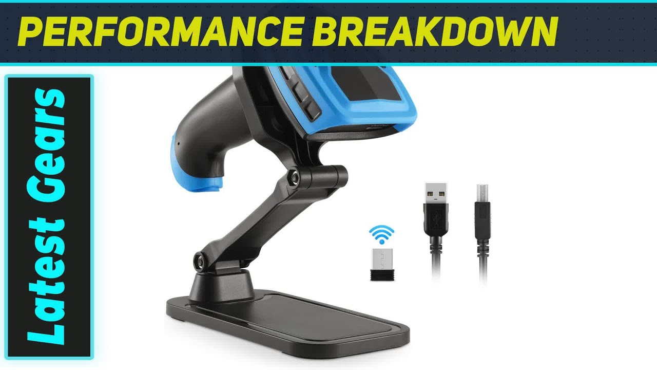 Беспроводной сканер штрихкодов JRHC: самый универсальный одномерный лазерный сканер для любого би...