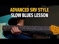 Srv texas flood style solo lesson  intermediate to advanced 