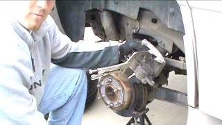 How to REPLACE INSTALL BRAKES and ROTORS GMC YUKON DENALI 2004