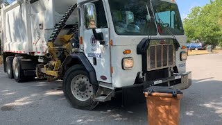 Austin Resource Recovery Heil Command SST collecting trash