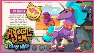 Pet Camels in Play Wild! - Animal Jam Play Wild Update by Faris 2,445 views 4 years ago 10 minutes, 54 seconds