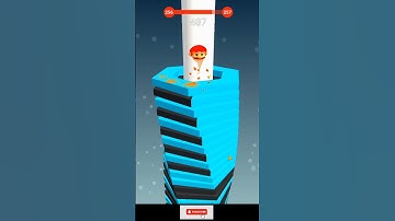 Funny Stack ball #stackball #shorts #gaming