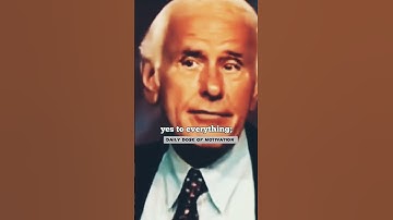 How Not To Overcommit Yourself | Jim Rohn Motivational Speech