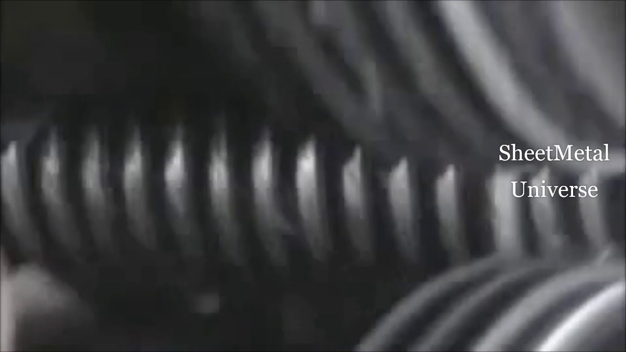 Thread Rolling Machine || Automatic Outer Threading Machine || - YouTube