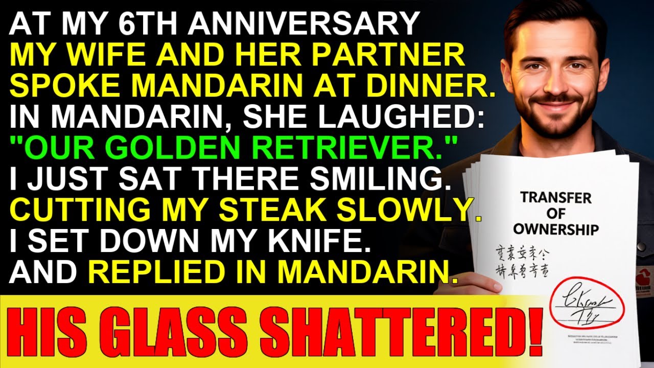 My Wife Called Me Her 'Golden Retriever' in Mandarin—She Didn't Know I Spoke It | Family Revenge