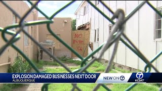 Motel explosion impacts businesses next door