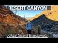 Sabino Canyon Walking Tour - Tucson Area Virtual Treadmill Walk - 4k City Walks