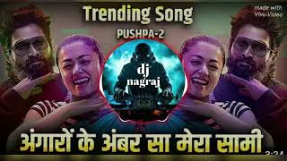 Angaro Pushpa 2  Dj Remix  Pushpa 2   Hindi Dj  Angaro Ka Ambar Sa Lagta Hai Mera Saami