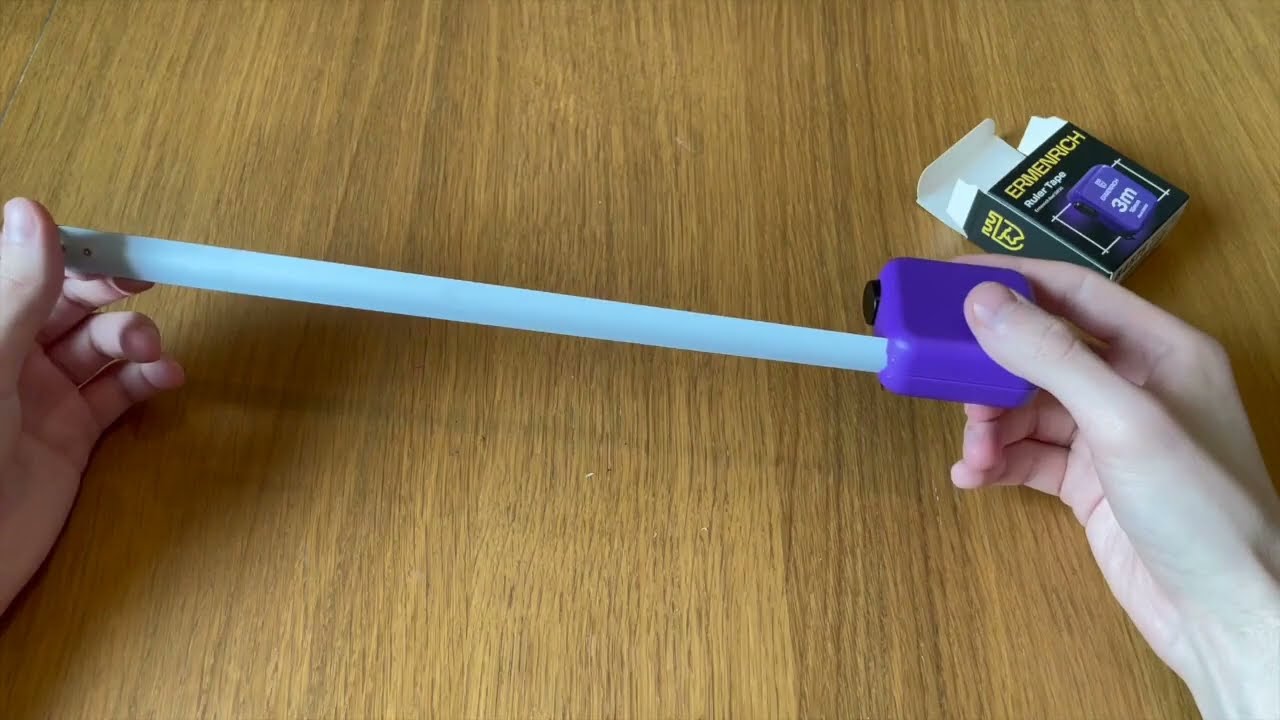 Taśma miernicza Ermenrich Reel SW30 – Rozpakowywanie