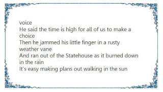 Chuck Prophet - Statehouse Burning in the Rain Lyrics