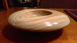 Elm Bowl With A Different Kind Of Shape