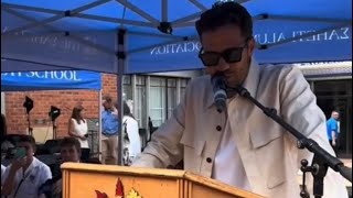 O Κωνσταντίνος Αργυρός στην Αφρική ! Η επίσκεψή του σε σχολείο και η αποθέωση που γνώρισε…
