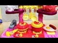 7 Minutes Satisfying with Unboxing princess kitchen set toys review video/ ASMR video