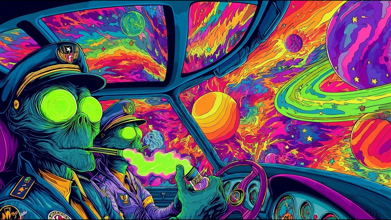 Psy Dub Space Ride | Psychedelic Dub Mix | Trippy Music - YouTube
