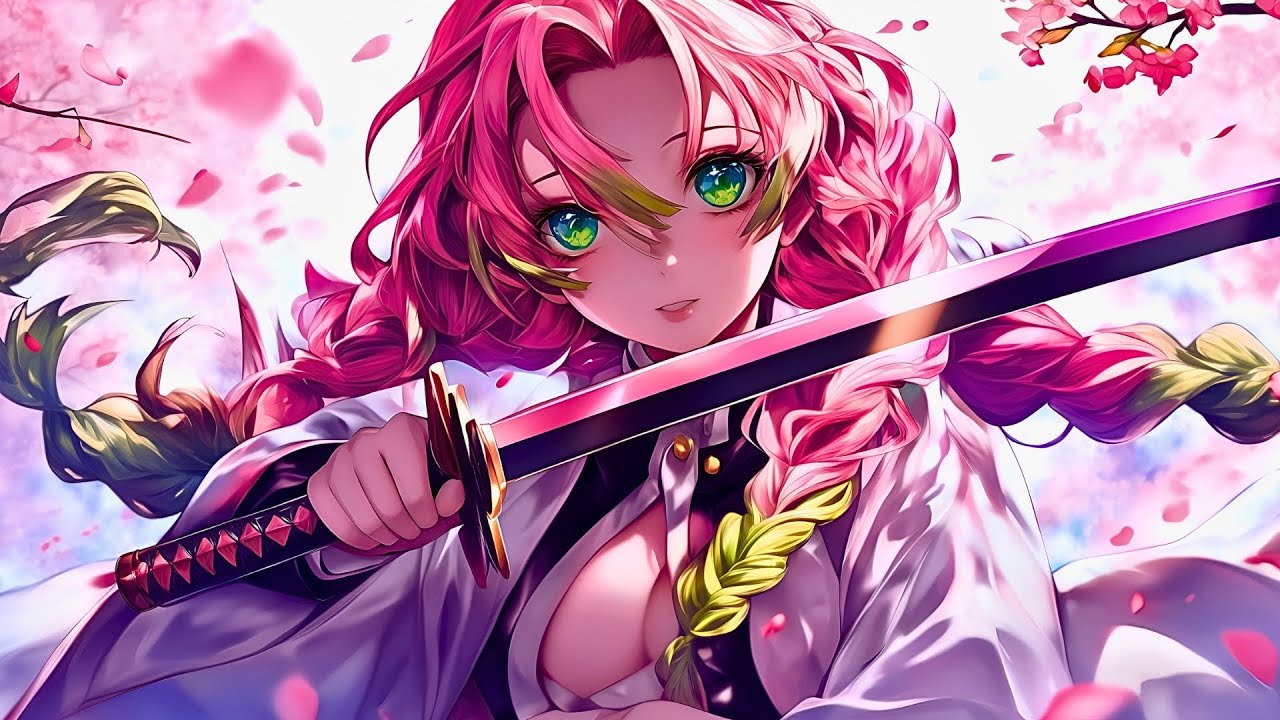 Mitsuri Kanroji Ambience | The Love Hashira Relaxing Music and Sleep