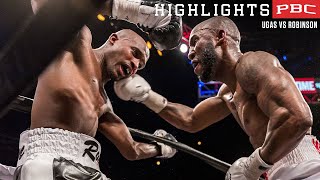 Yordenis Ugas delivers a massive right hand leading to TKO | The Road to #CaneloCharlo