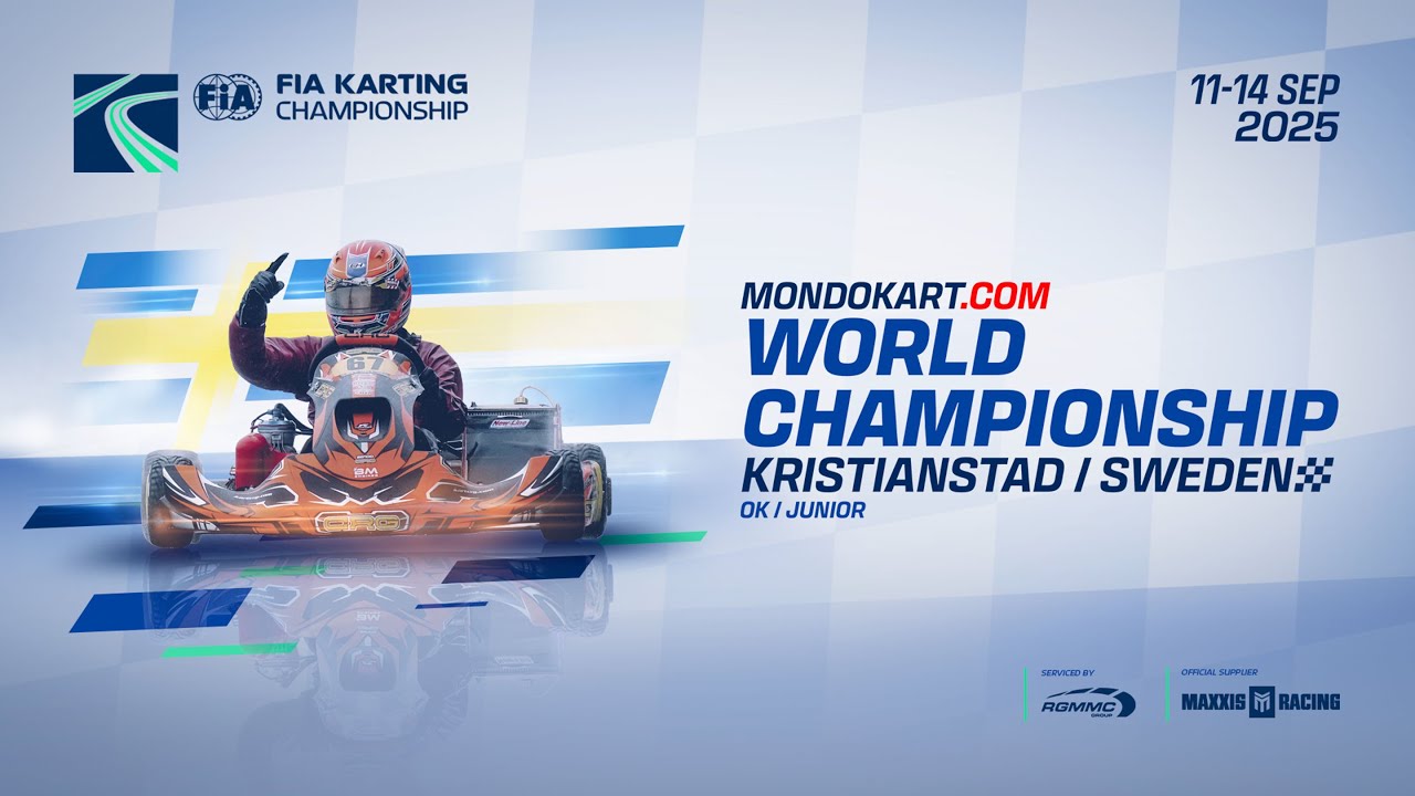 FIA Karting World Championship 2025 Junior & OK, Kristianstad / Sweden (Saturday)