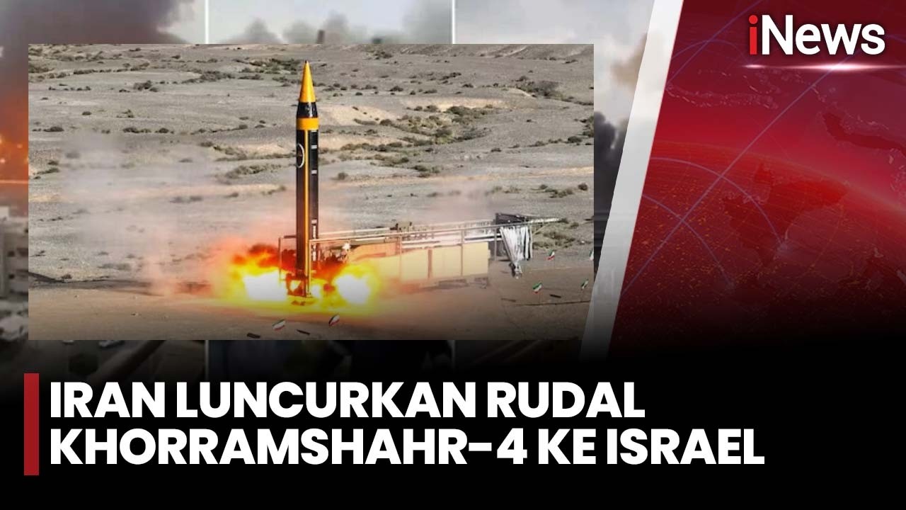 Iran Luncurkan Rudal Balistik Dengan Hulu Ledak Satu Ton! ke Israel | iNews Pagi 6/3