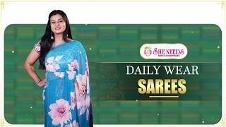 Affordable Daily Wear Sarees | New Collection at She Needs Saree World screenshot 2