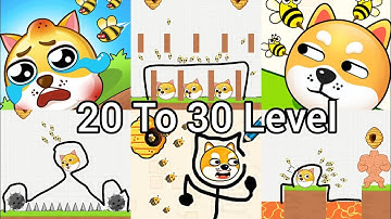 save the dog game level 20 to 30 gameplay ios Android