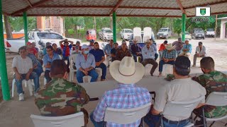 Brigada de Infantería Mecanizada se reunió con la Cámara de Ganaderos del municipio de Tipitapa