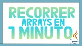 Famous ⏰ RECORRER ARRAYS en JAVA en 1 MINUTO | Cómo RECORRER ARRAYS en JAVA | Cómo RECORRER ARREGLOS ✅ Net Worth