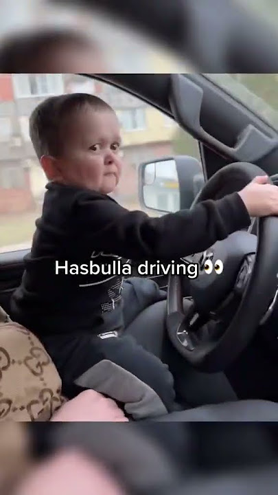 Would you trust Hasbulla driving you? 👀🤔 #shorts