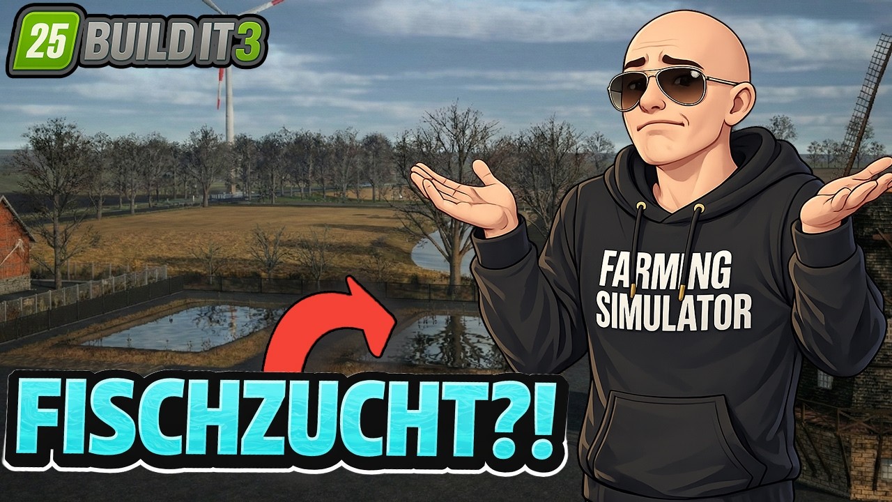 FISCHZUCHT auf dem Hof?! | LS25 Build It 3 #83