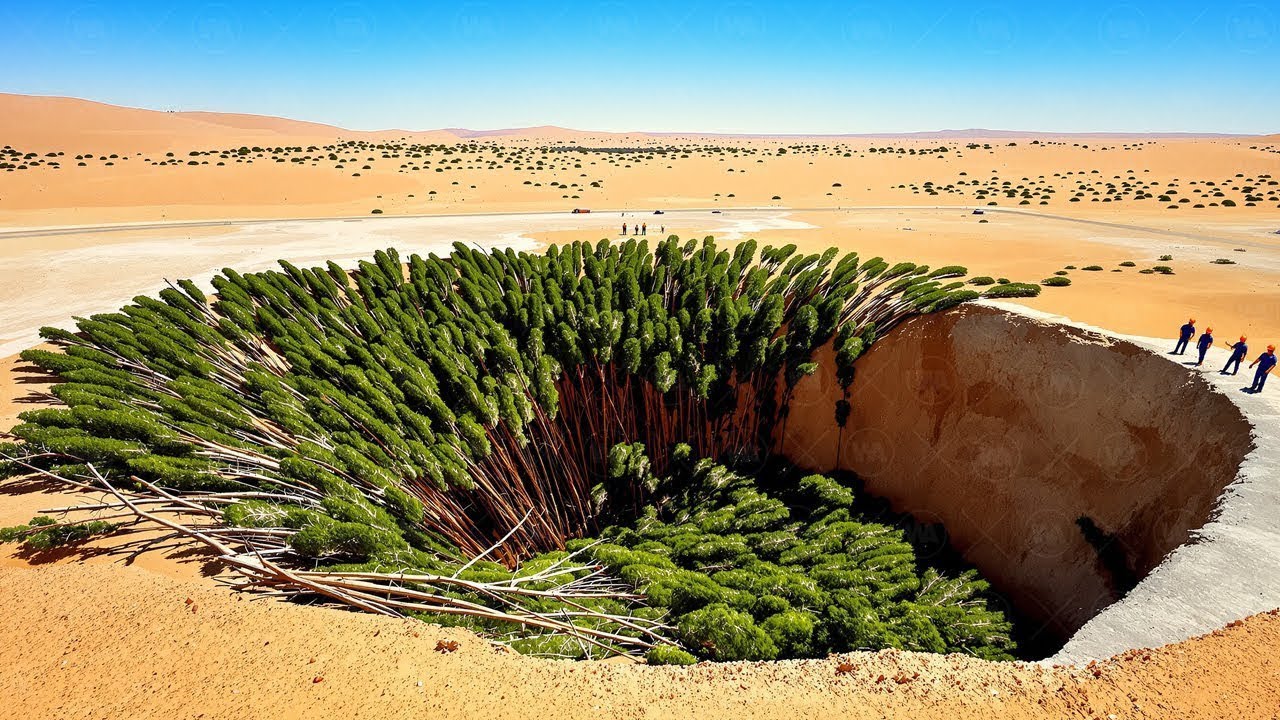 Китай Завез Копающих Животных в Свою Песчаную Великую Зеленую Стену