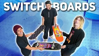 BOARD SWITCH GAME OF SKATE!